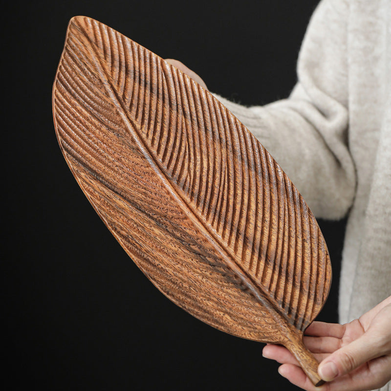 Walnut tea tray