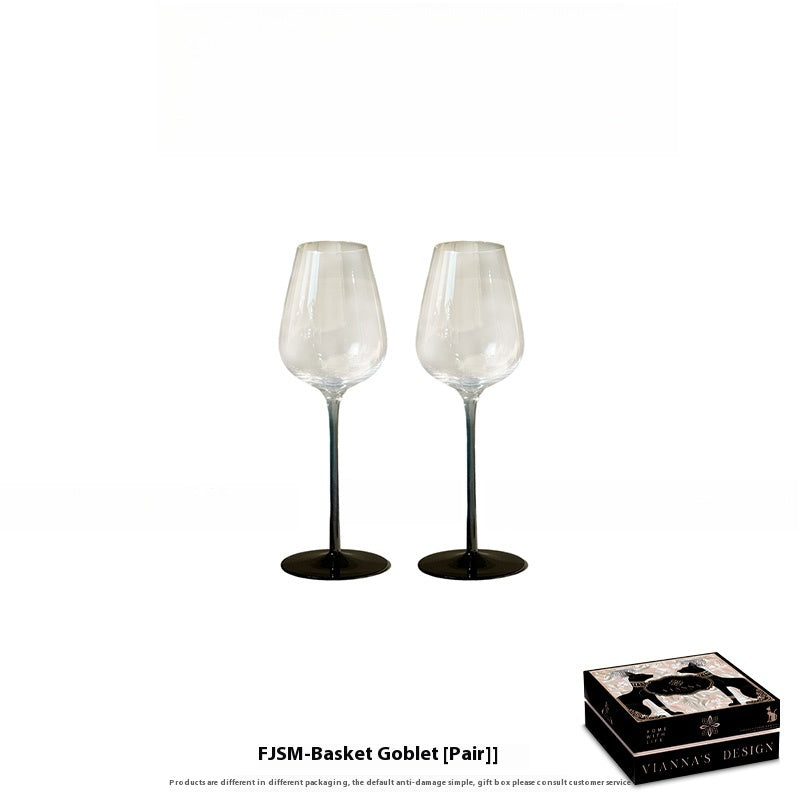 French romantic glass goblet household wine glass champagne glass red wine glass