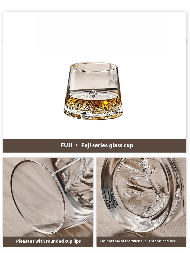 Cup Set Japanese Glass Tea Set Master Cup Creative Beer Mug | Fuji