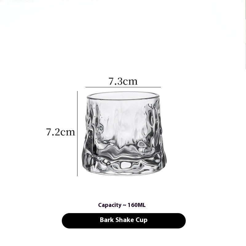 Tlife · Whirling · Cup with Thickened Glass Tumbler Wine Glass Rotary Cup Foreign Wine Cup | Rotate