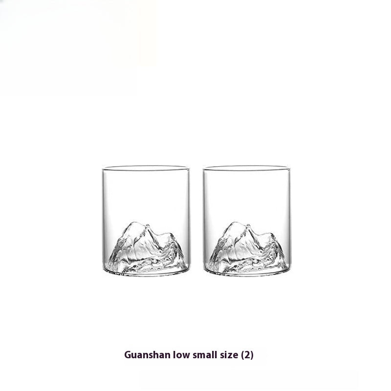 Cups Household high-end whiskey beer cups Foreign wine cups Handmade water cups | Guanshan
