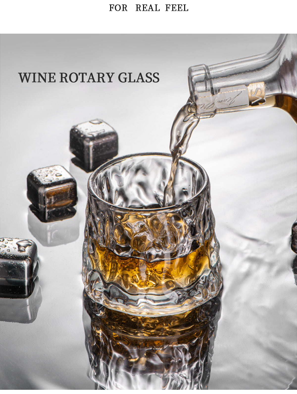 Tlife · Whirling · Cup with Thickened Glass Tumbler Wine Glass Rotary Cup Foreign Wine Cup | Rotate