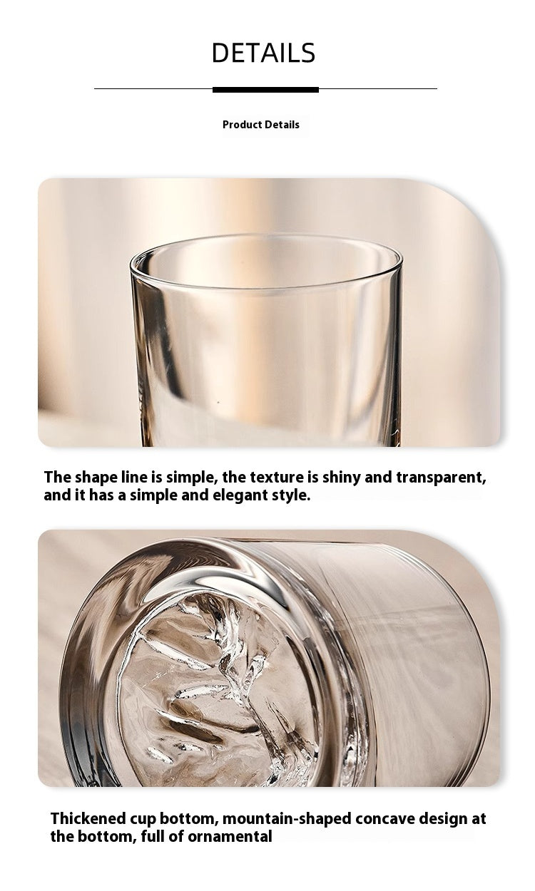Cup Set Japanese Glass Tea Set Master Cup Creative Beer Mug | Fuji