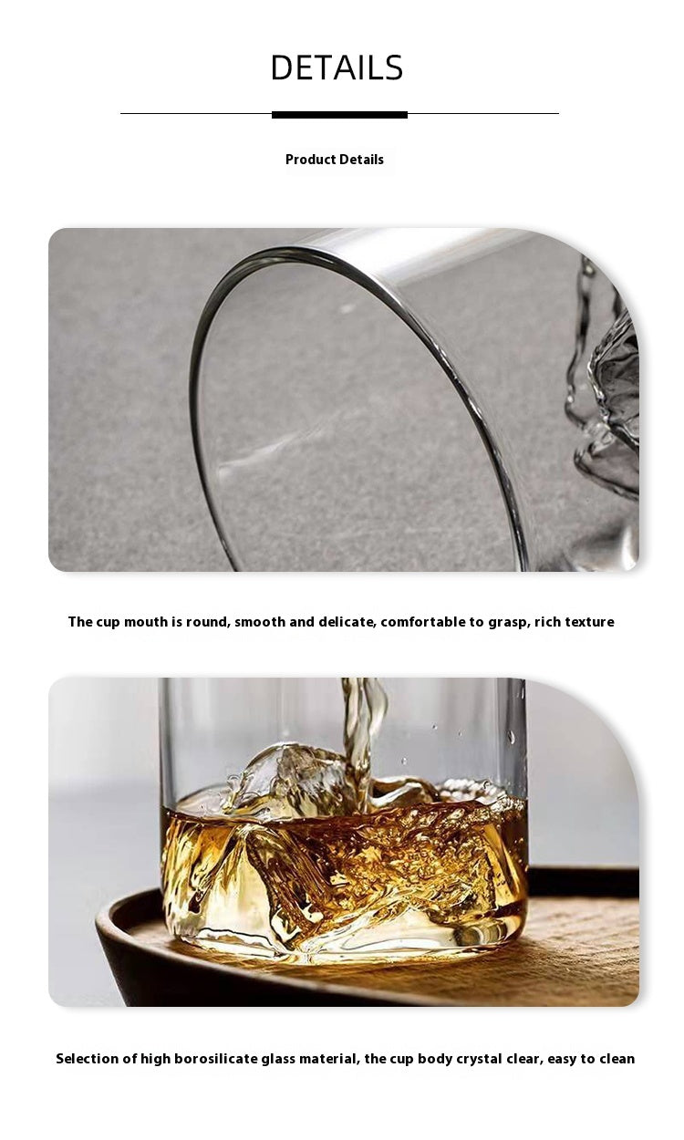 Cups Household high-end whiskey beer cups Foreign wine cups Handmade water cups | Guanshan