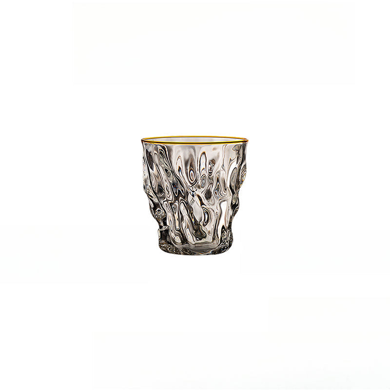 Thick bottom · MKSN creative vertical pattern glass water cup high temperature resistant tea cup beer cup juice cup
