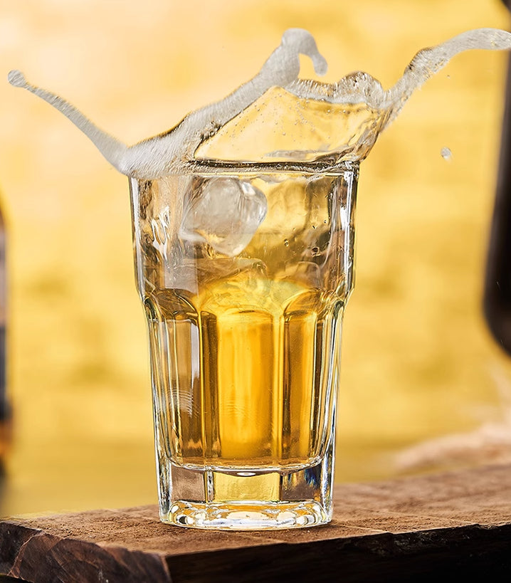 Glass Water Mug Household Cold Drink Juice Mug Beer Mug Cocktail Mug | Bro