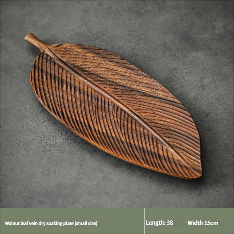 Walnut tea tray