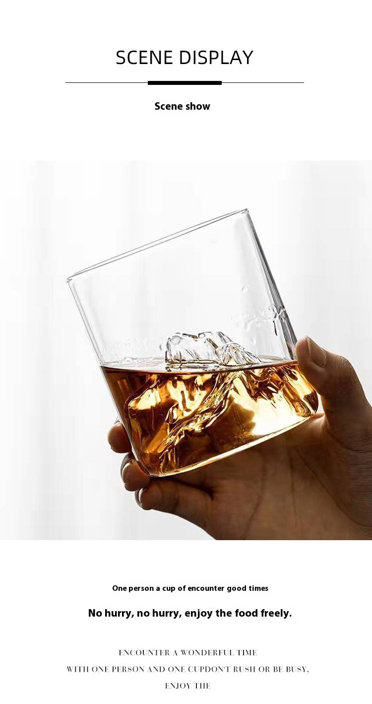 Cups Household high-end whiskey beer cups Foreign wine cups Handmade water cups | Guanshan