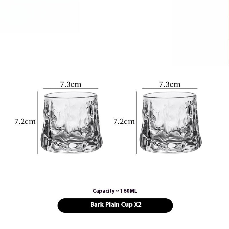 Tlife · Whirling · Cup with Thickened Glass Tumbler Wine Glass Rotary Cup Foreign Wine Cup | Rotate