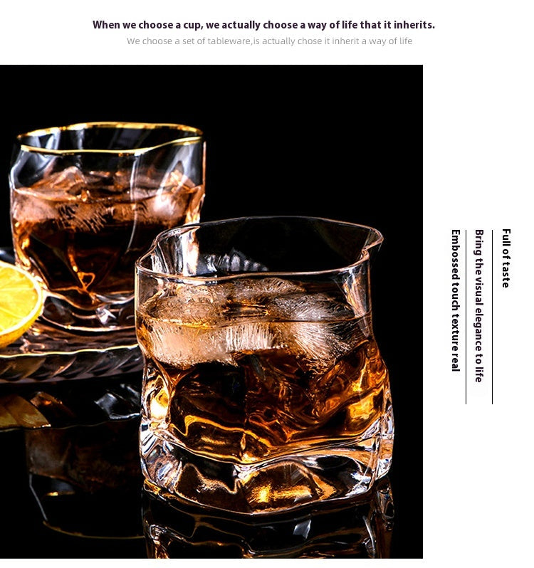 Tlife · Twist · Cup Whiskey High-end Nordic Minimalist Glass High Temperature Living Room | Twist