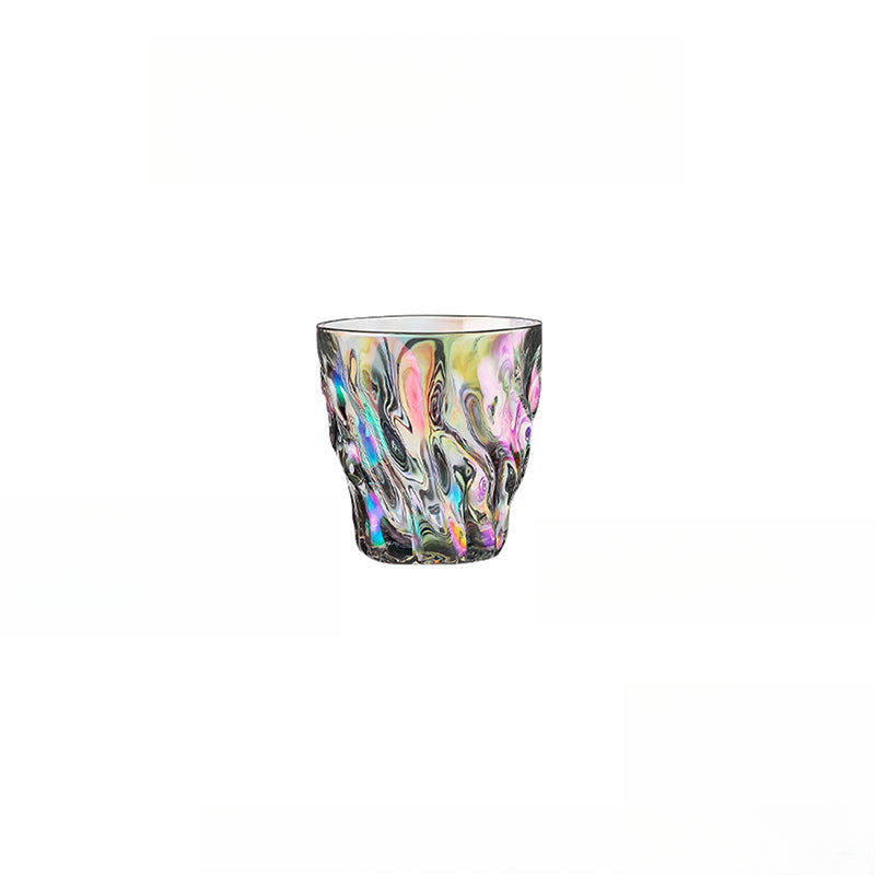Thick bottom · MKSN creative vertical pattern glass water cup high temperature resistant tea cup beer cup juice cup