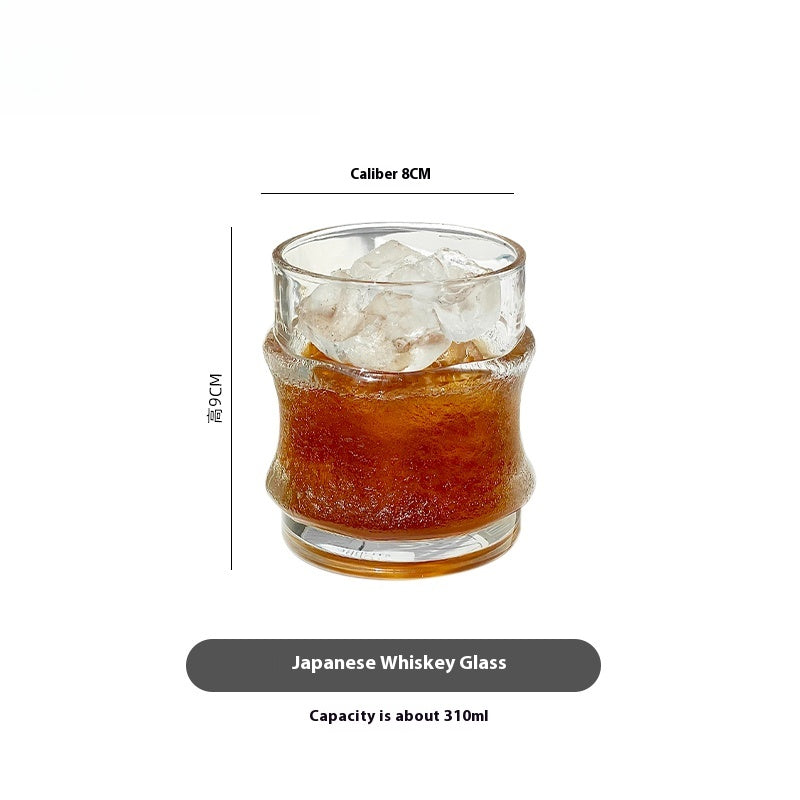 Cup Glass Japanese Creative Personality Whiskey Cup Creative Coffee Cup | Hanging Ice