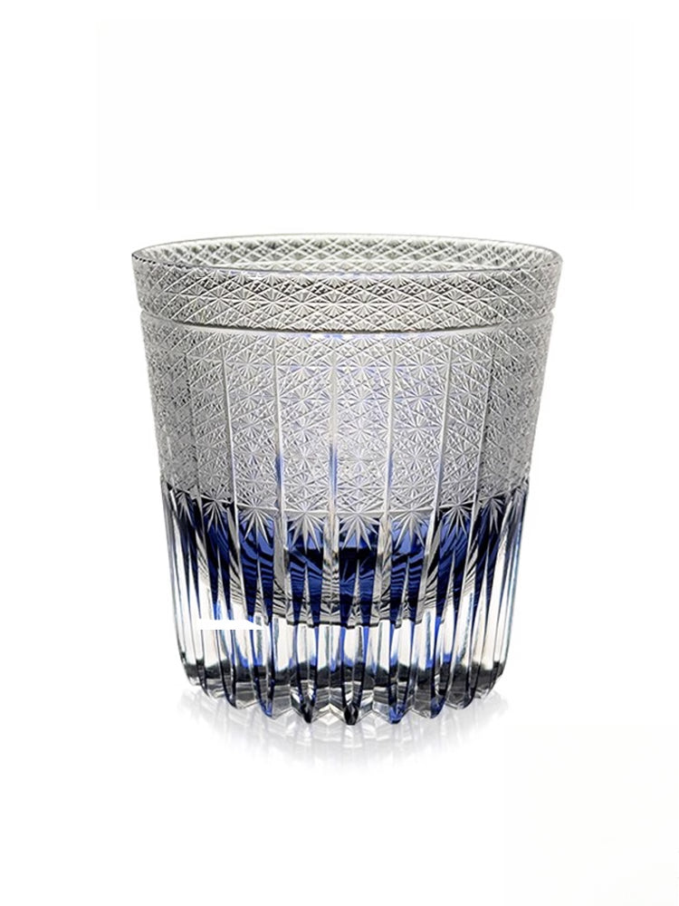 Edo Cut Maimang Cup Crystal Whiskey Glass Premium Holiday Gift Handmade Gift Box
