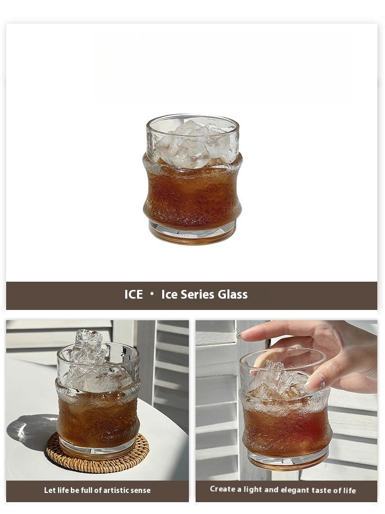 Cup Glass Japanese Creative Personality Whiskey Cup Creative Coffee Cup | Hanging Ice