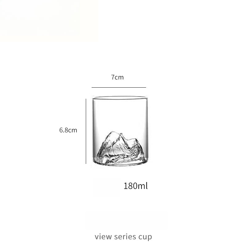 Cups Household high-end whiskey beer cups Foreign wine cups Handmade water cups | Guanshan