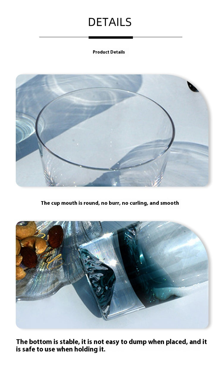 Cups, glasses, high-end whiskey wine glasses, foreign wine glasses, crystal household | Snow Mountain