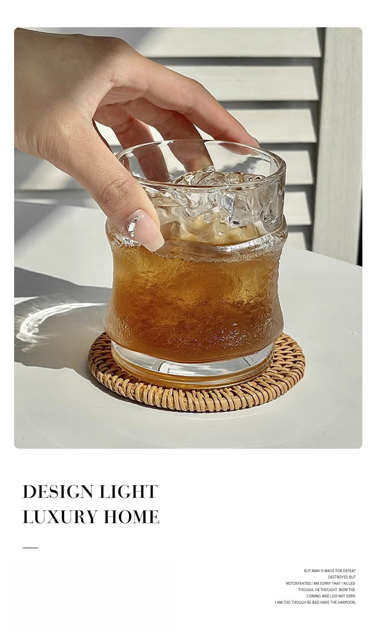 Cup Glass Japanese Creative Personality Whiskey Cup Creative Coffee Cup | Hanging Ice