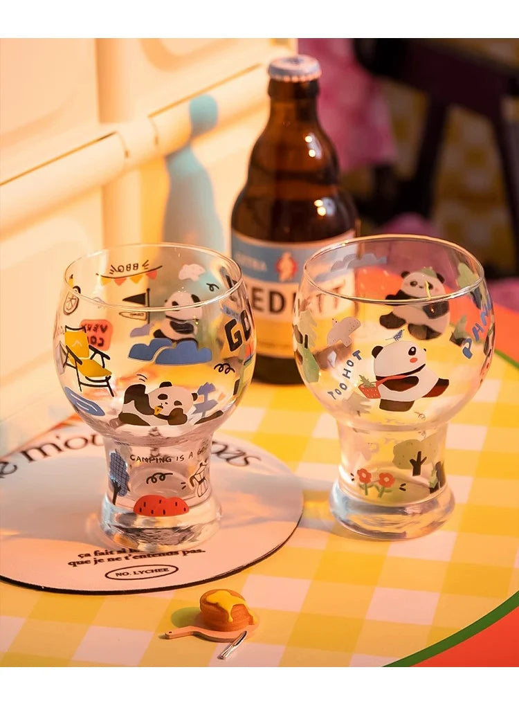 Beer Cup Girl Cute Household Juice Cup Creative Draft Beer Glass | Mori You