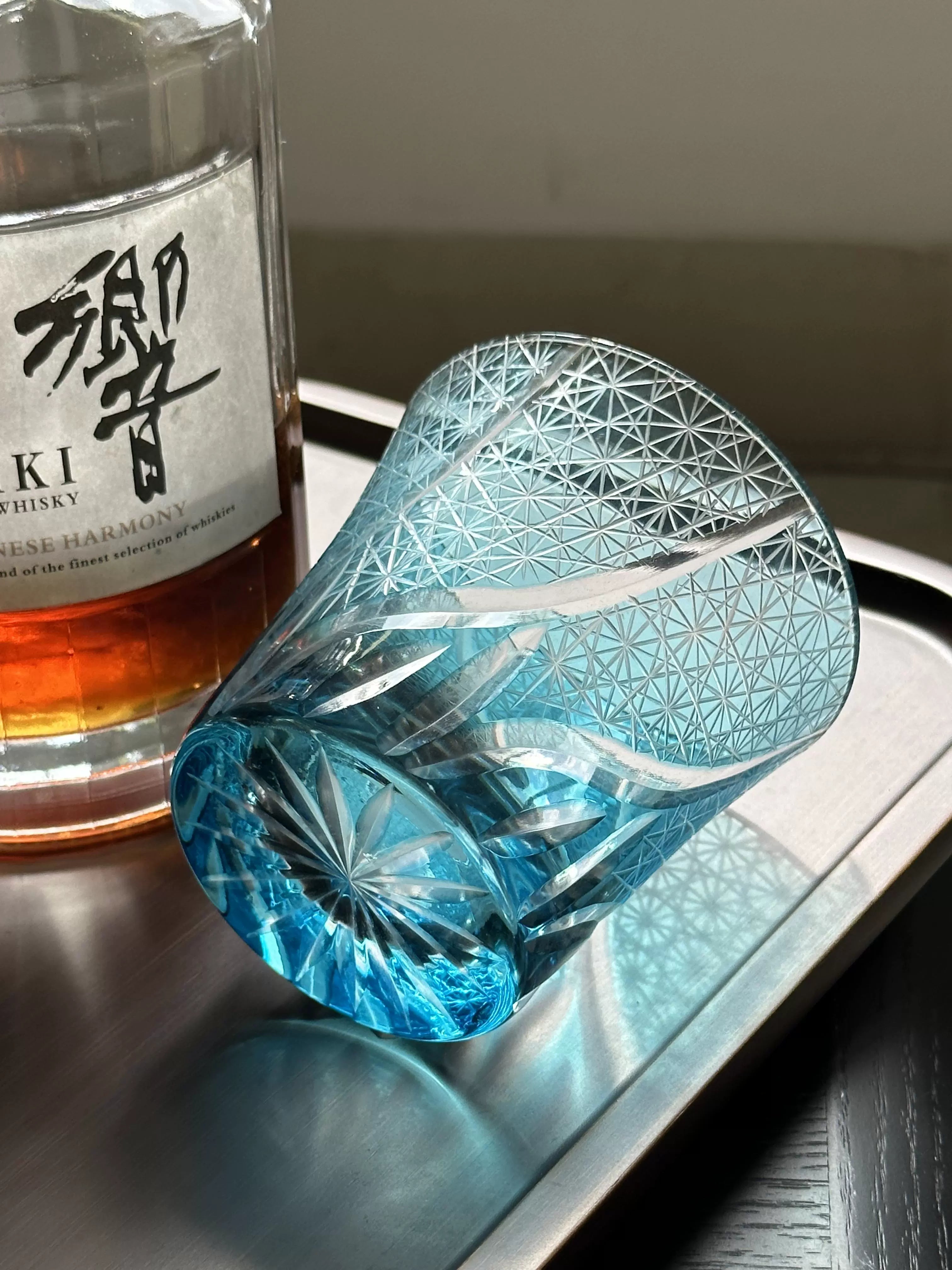 Heart of the Ocean Edo Cut Cup Foreign Wine Cup Crystal Glass Whiskey Cup Wine Glass Juice Cup