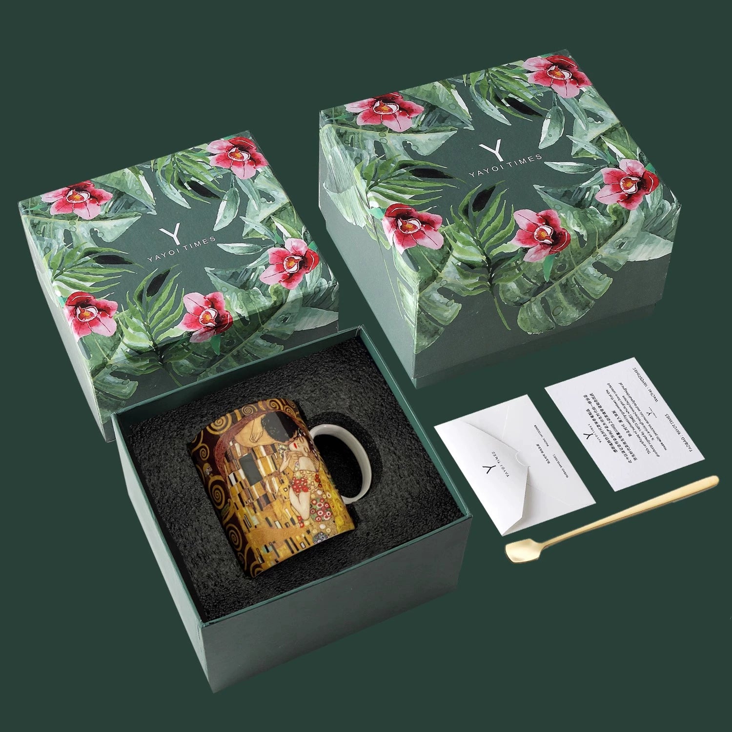 Afternoon Tea Mug European Small Luxury Cup Rimt Famous Painting Gift Box