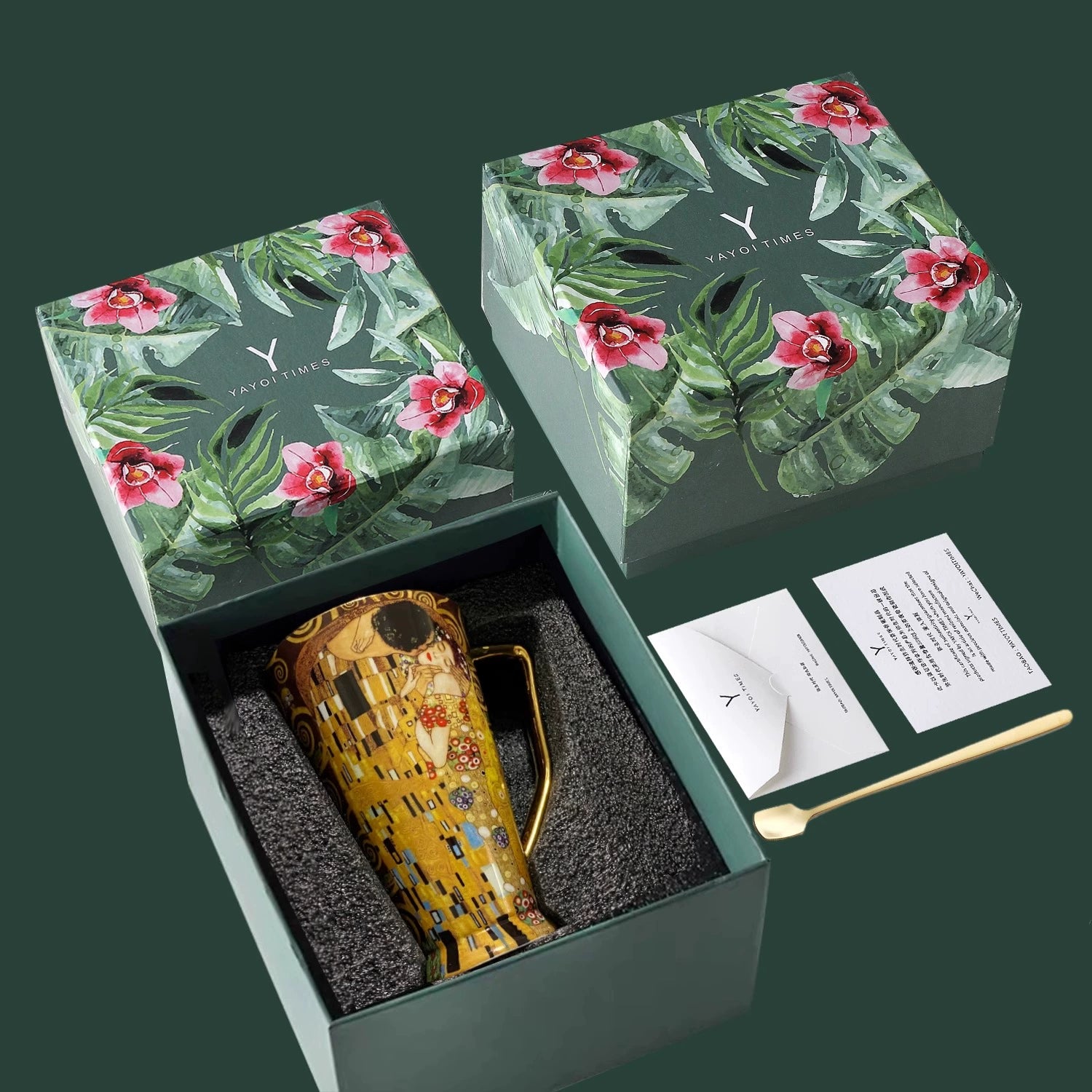 Afternoon Tea Mug European Small Luxury Cup Rimt Famous Painting Gift Box