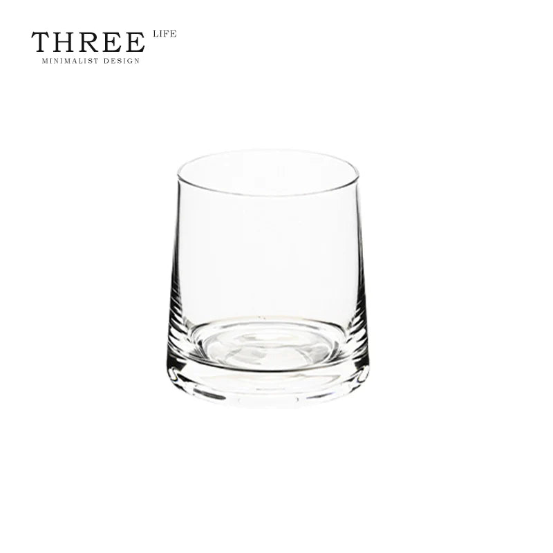 Glass high value cup high sense whisky glass water cup | overflow color