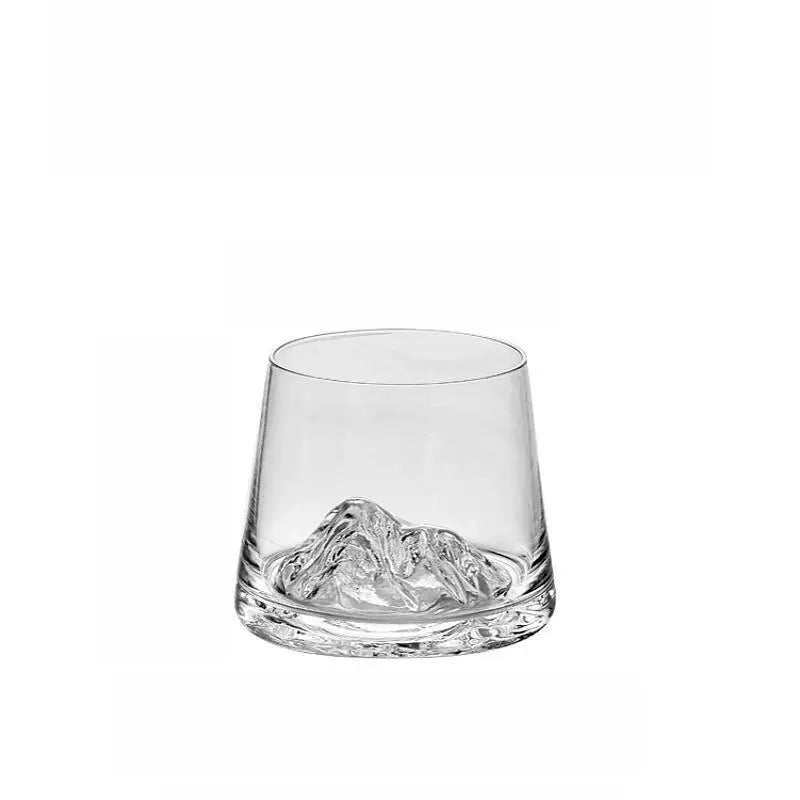 Shu Snow Mountain · Suns Whiskey Glass Glacier Glass Spirits Foreign Wine Cup Guanshan Cup for Men