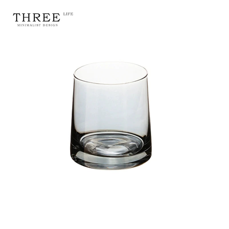 Glass high value cup high sense whisky glass water cup | overflow color