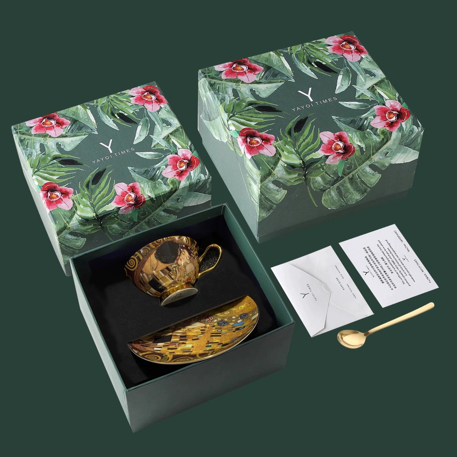 Afternoon Tea Mug European Small Luxury Cup Rimt Famous Painting Gift Box