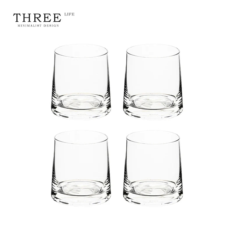 Glass high value cup high sense whisky glass water cup | overflow color