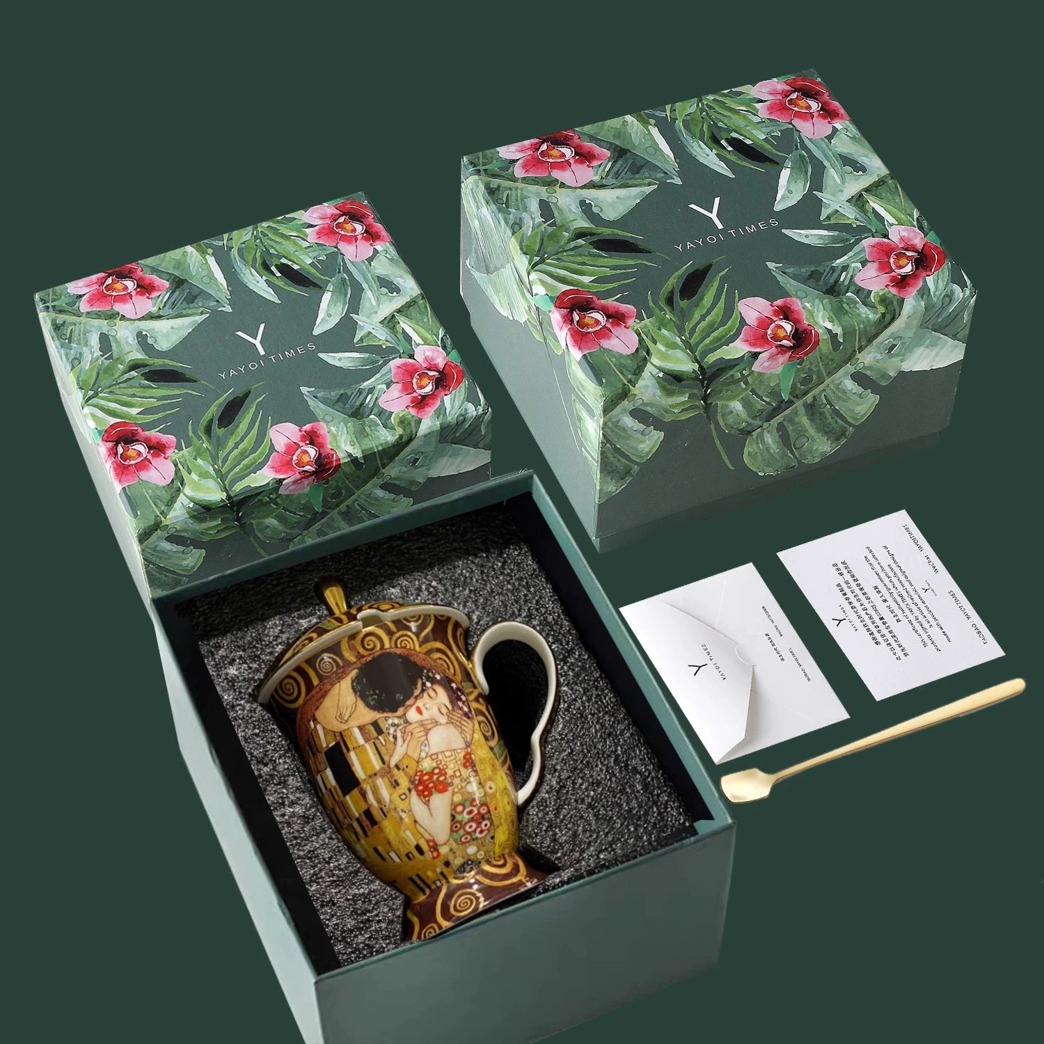 Afternoon Tea Mug European Small Luxury Cup Rimt Famous Painting Gift Box