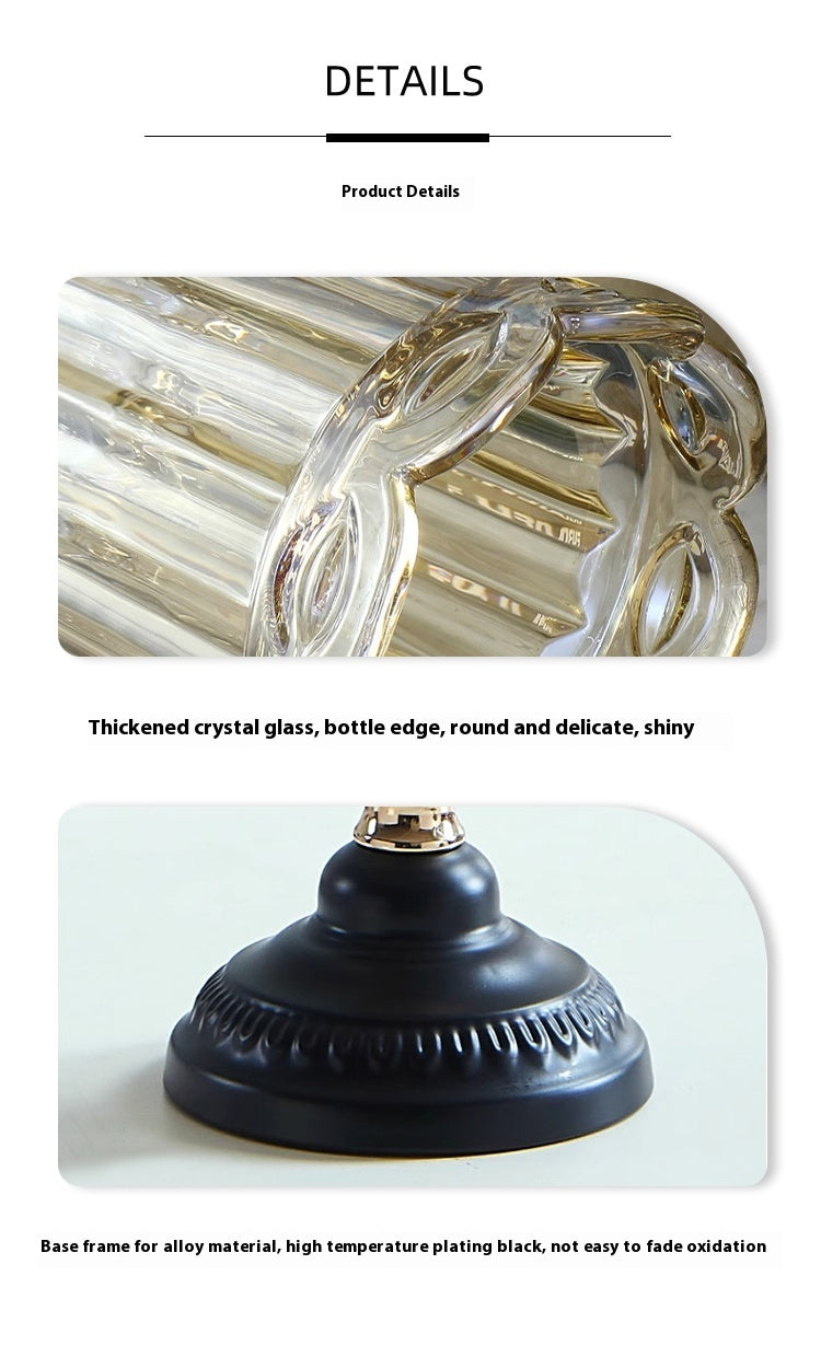 Vase Modern Light Luxury Premium Glass Flower Arranger Ornament Living Room Dining Table | Anno