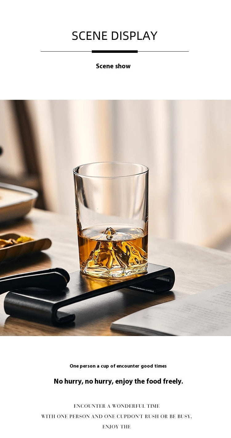 Cup Set Japanese Glass Tea Set Master Cup Creative Beer Mug | Fuji