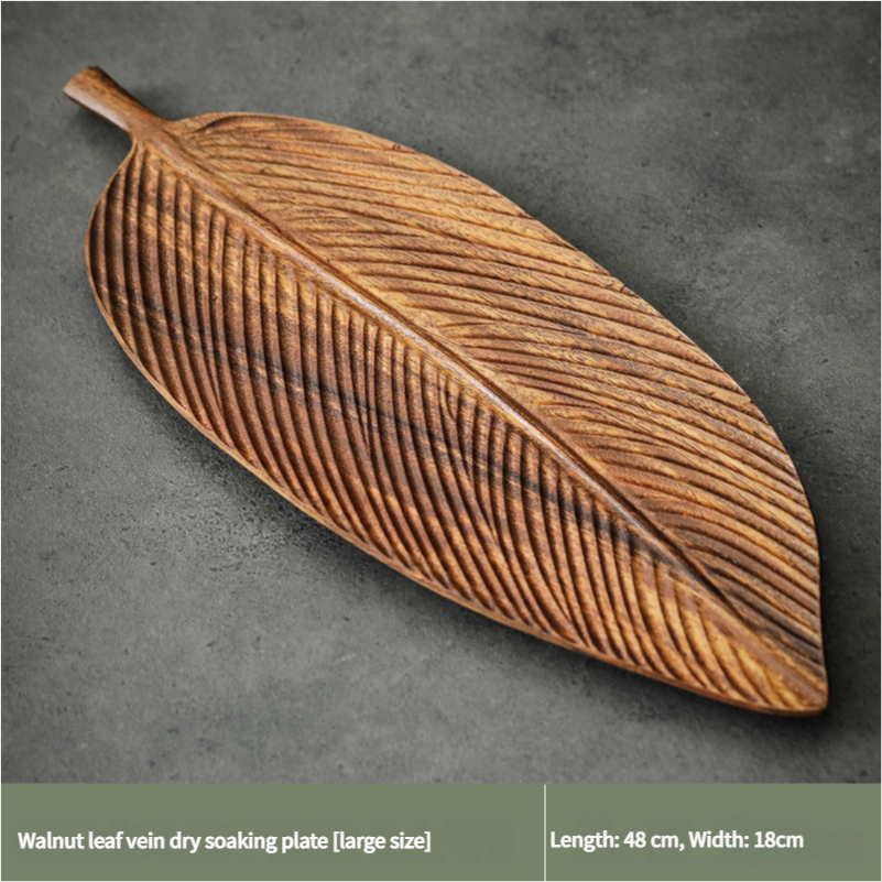 Walnut tea tray