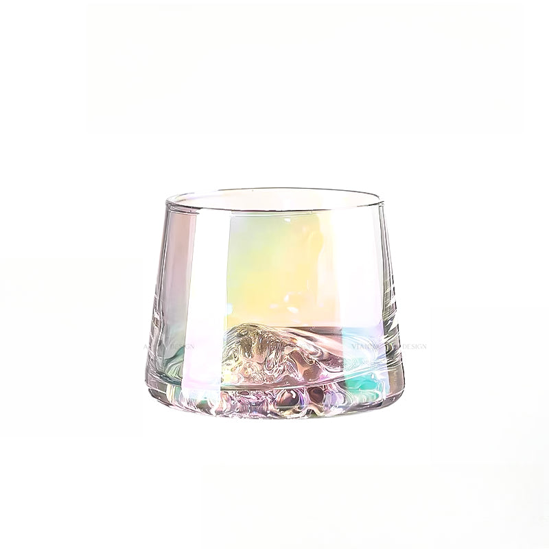Shu Snow Mountain · Suns Whiskey Glass Glacier Glass Spirits Foreign Wine Cup Guanshan Cup for Men