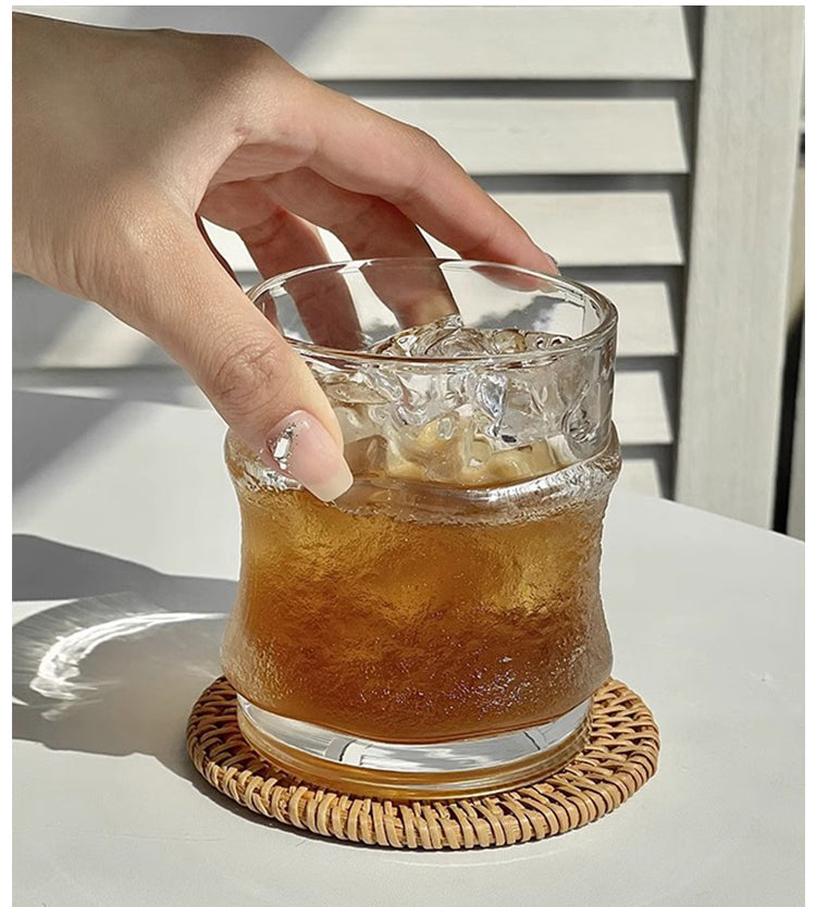 Cup Glass Japanese Creative Personality Whiskey Cup Creative Coffee Cup | Hanging Ice