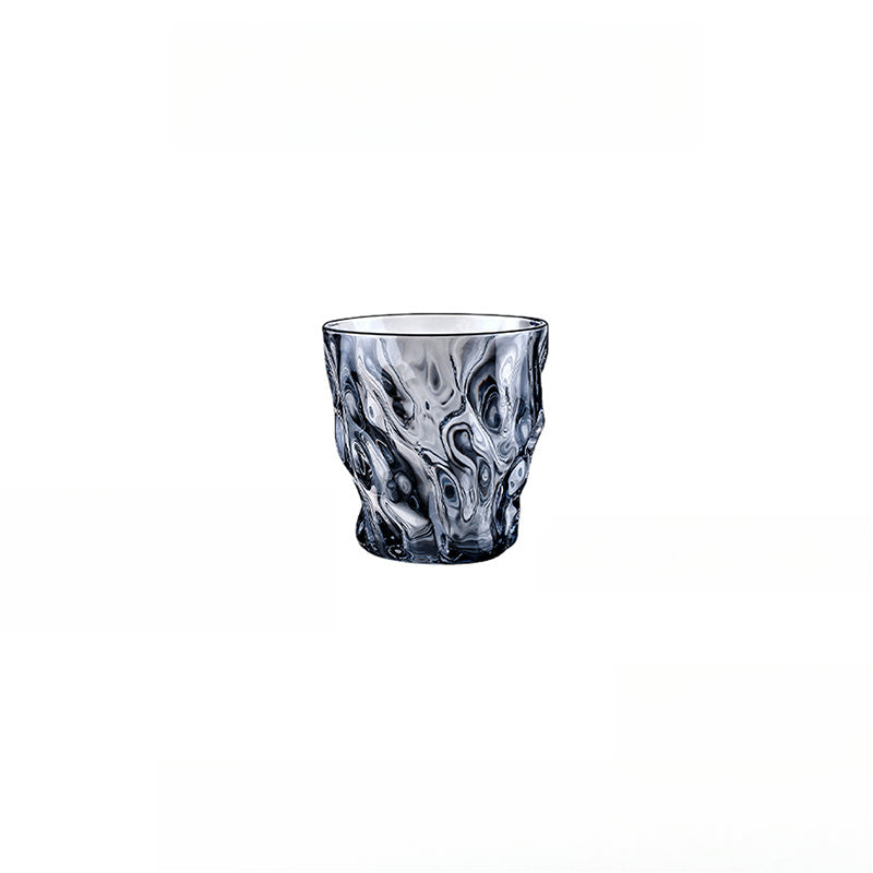 Thick bottom · MKSN creative vertical pattern glass water cup high temperature resistant tea cup beer cup juice cup