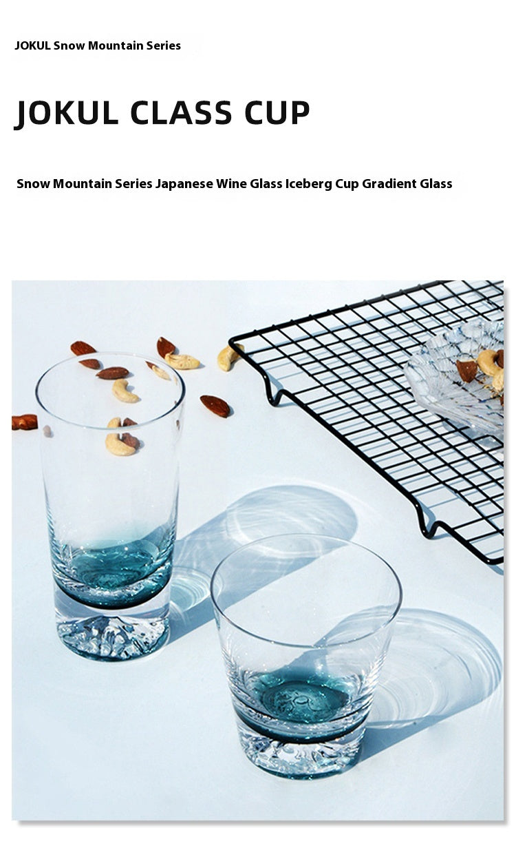 Cups, glasses, high-end whiskey wine glasses, foreign wine glasses, crystal household | Snow Mountain