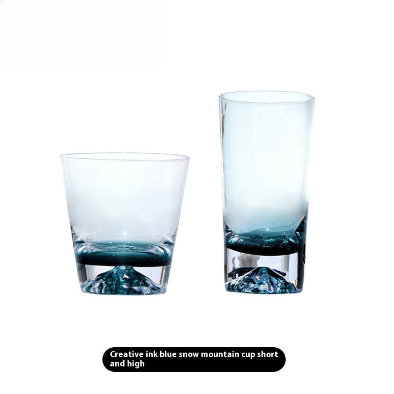 Cups, glasses, high-end whiskey wine glasses, foreign wine glasses, crystal household | Snow Mountain