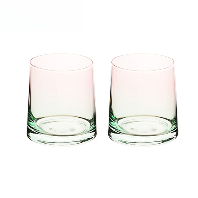 Glass high value cup high sense whisky glass water cup | overflow color