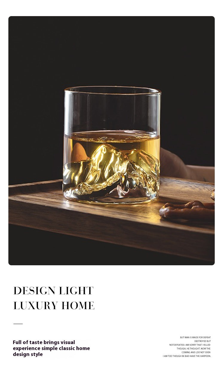 Cups Household high-end whiskey beer cups Foreign wine cups Handmade water cups | Guanshan