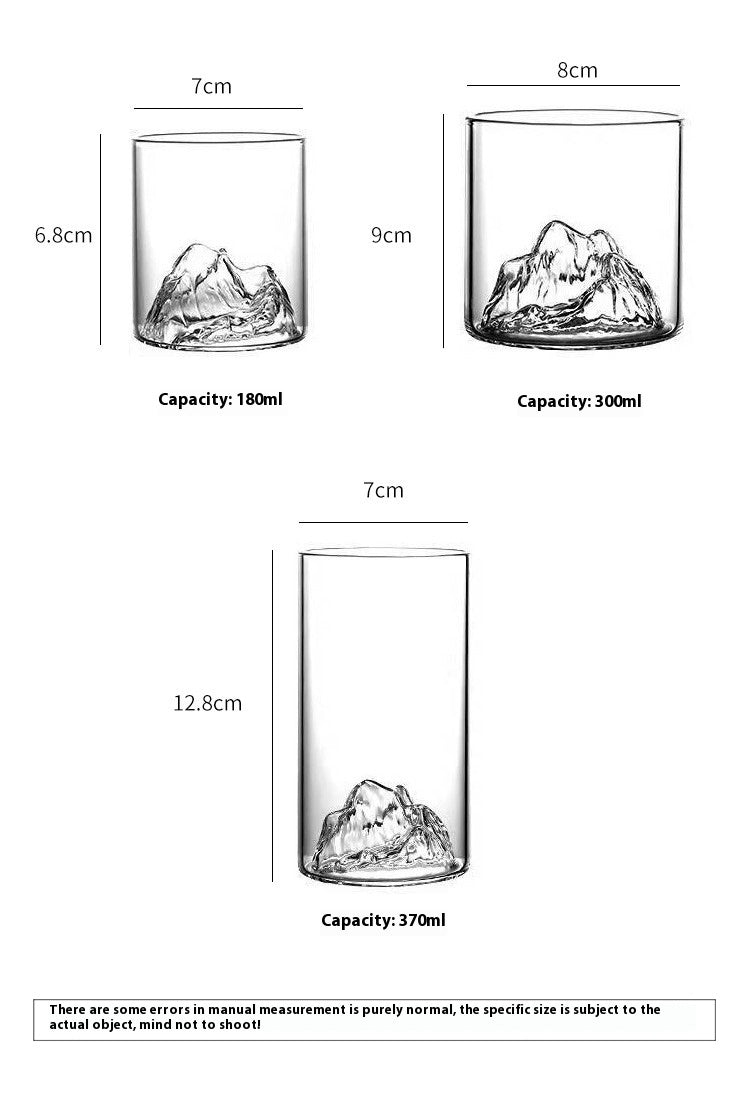 Cups Household high-end whiskey beer cups Foreign wine cups Handmade water cups | Guanshan