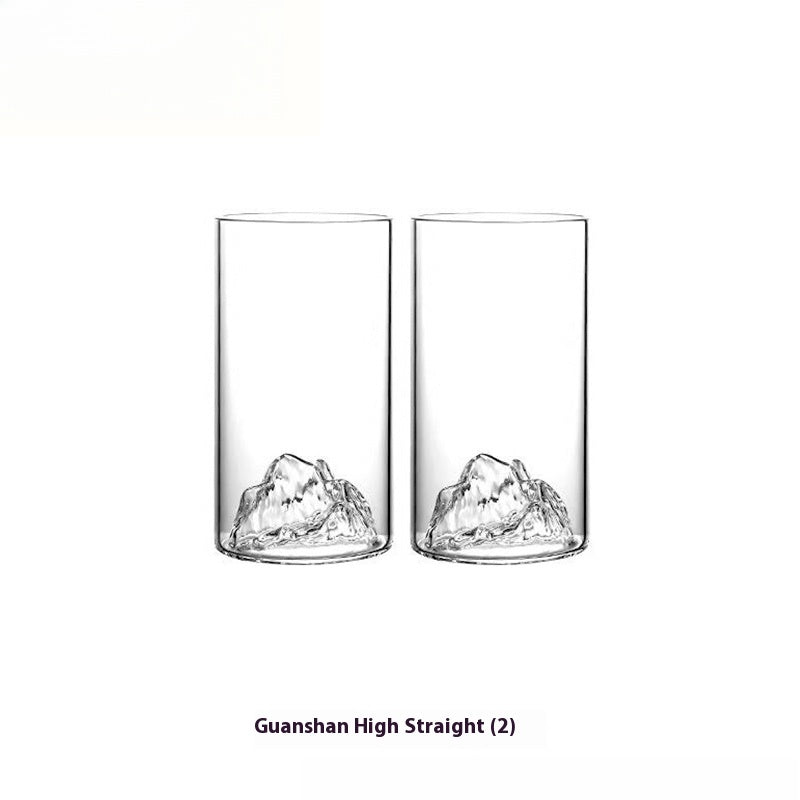 Cups Household high-end whiskey beer cups Foreign wine cups Handmade water cups | Guanshan