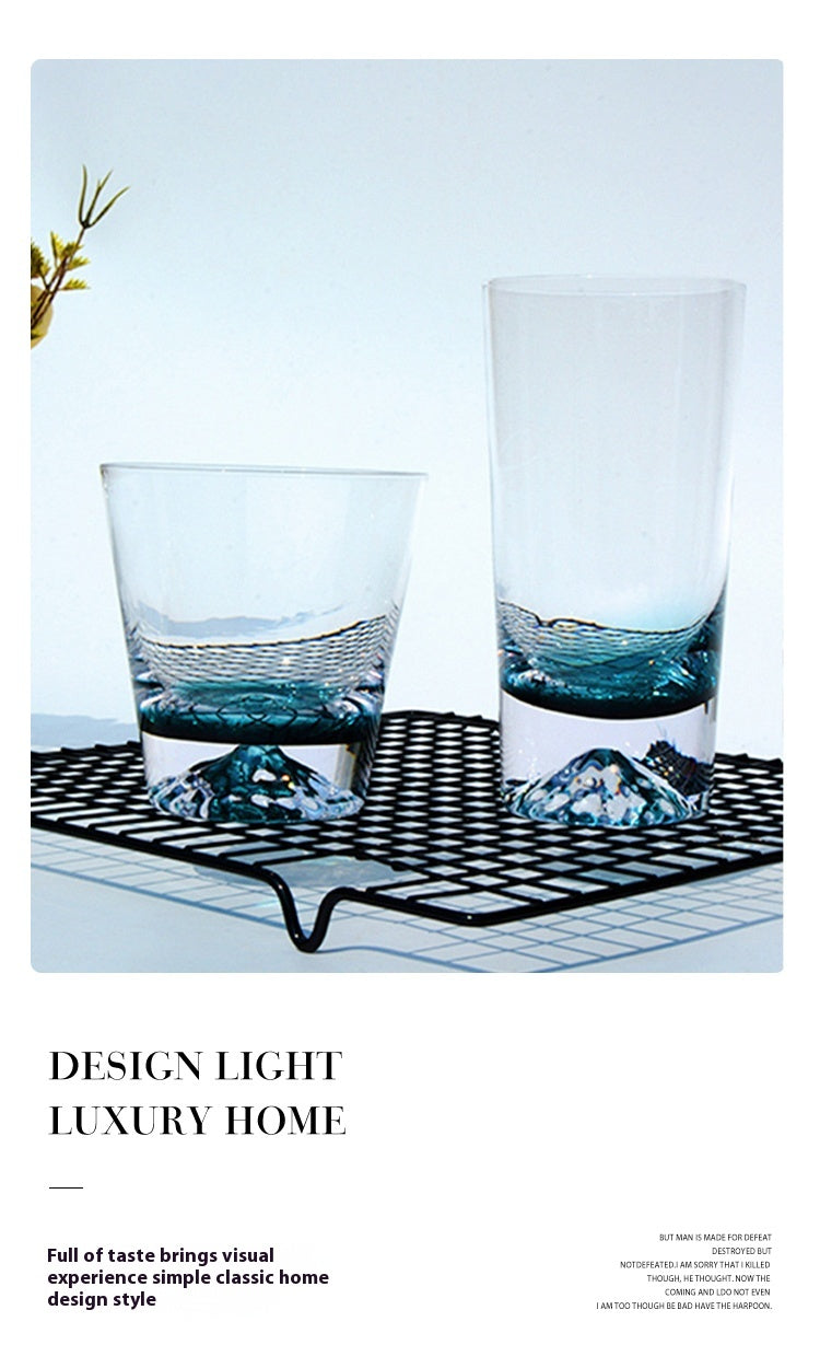 Cups, glasses, high-end whiskey wine glasses, foreign wine glasses, crystal household | Snow Mountain