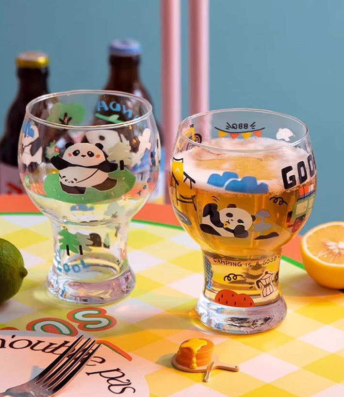 Beer Cup Girl Cute Household Juice Cup Creative Draft Beer Glass | Mori You