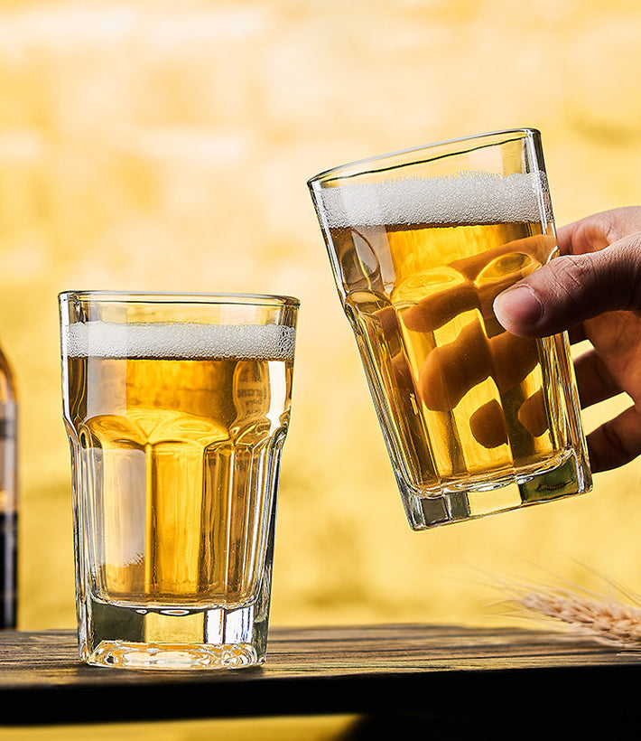 Glass Water Mug Household Cold Drink Juice Mug Beer Mug Cocktail Mug | Bro