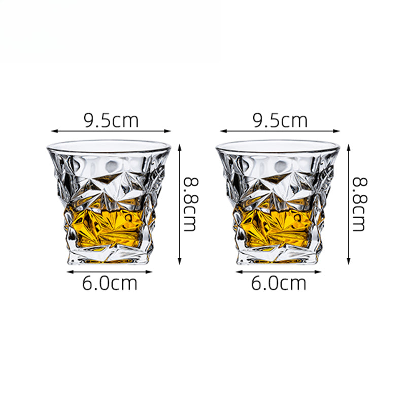 European Crystal Glass Whiskey Glass Set Household Wine Bottle Wine Set | Taste