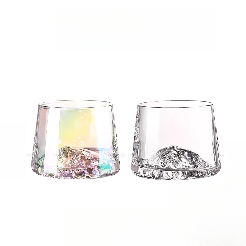 Shu Snow Mountain · Suns Whiskey Glass Glacier Glass Spirits Foreign Wine Cup Guanshan Cup for Men