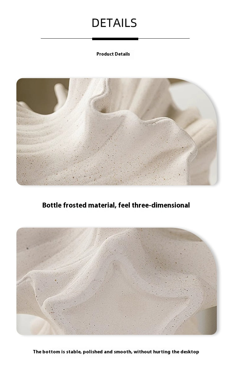 Vase Modern minimalist design irregular abstract art ceramic flower ware | Saian